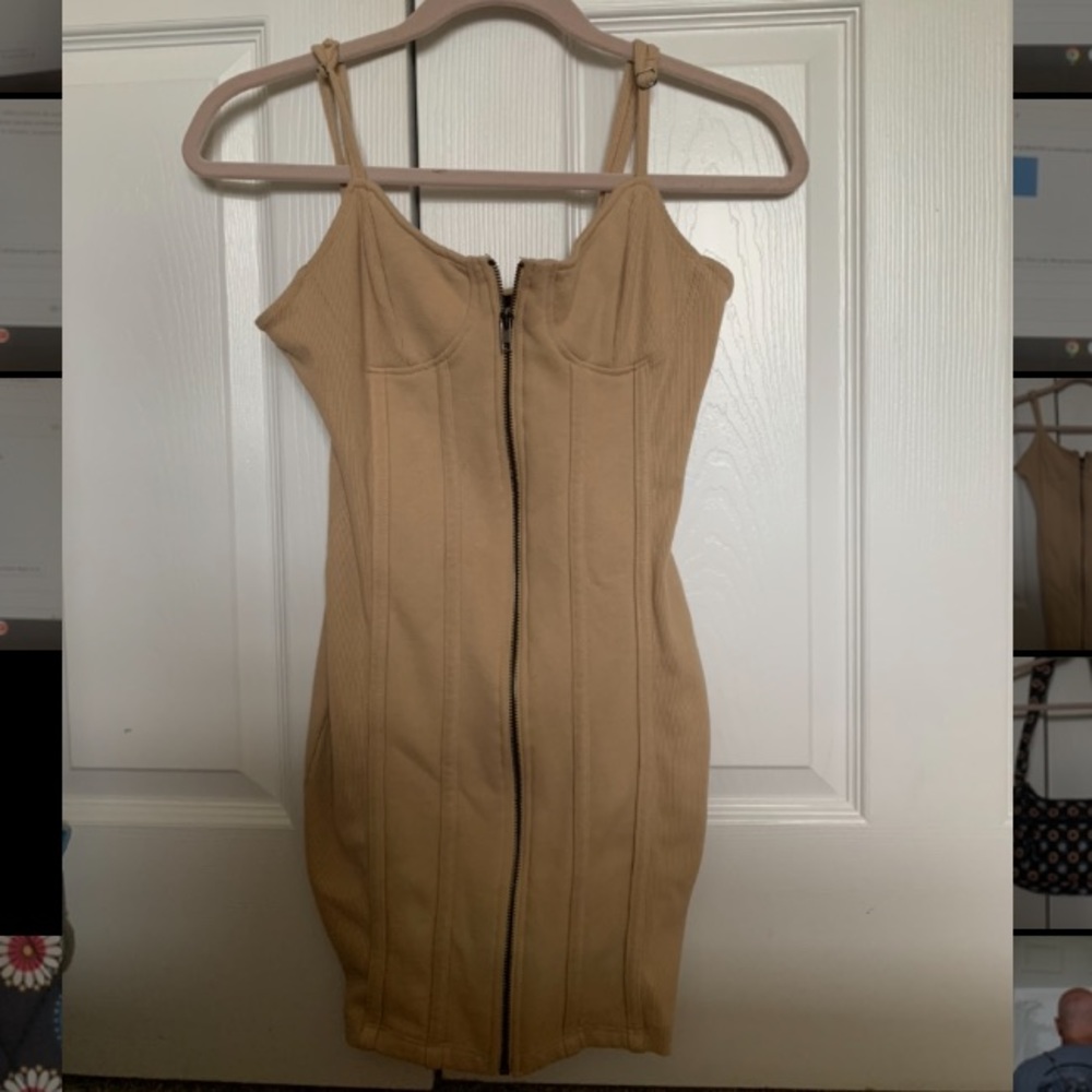 Cute Dress - Forever 21 Brown Dress